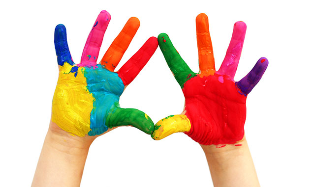 painted-hands